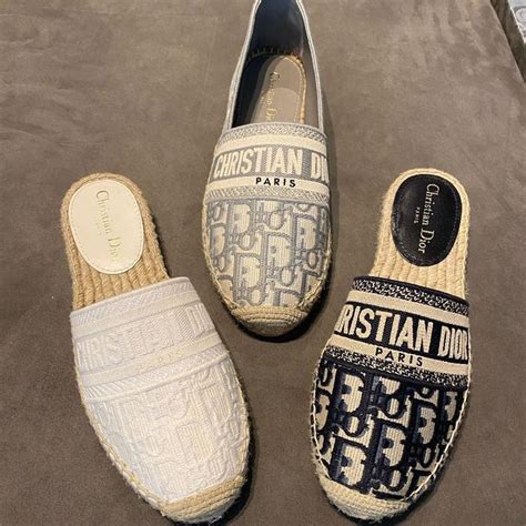 dior espadrille homme|christian Dior slides on sale.